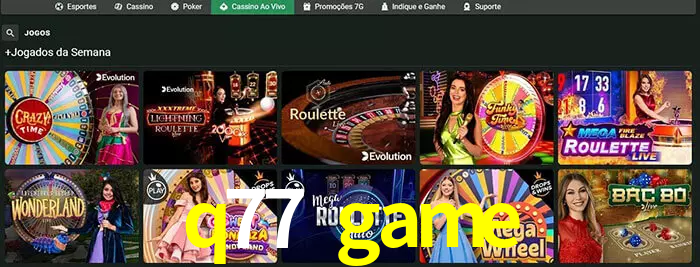 q77 game bet